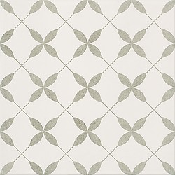PATCHWORK CLOVER GREY PATTERN