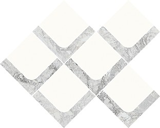 TILIAN GRYS MOSAIC SATIN