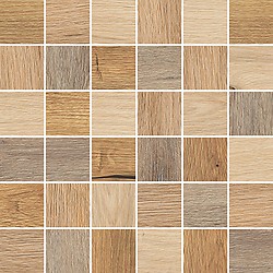 GRAND WOOD MIX MOSAIC MATT RECT 29,8X29,8