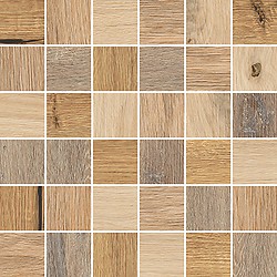 GRAND WOOD MIX MOSAIC MATT RECT 29,8X29,8