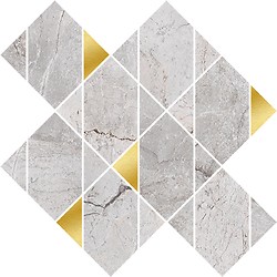 STONE HILLS GREY MOSAIC GLOSSY 29,7X29,7 *