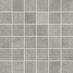 FOGGY NIGHT LIGHT GREY MOSAIC MATT RECT 29,8X29,8