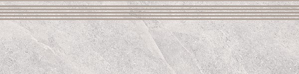 LIV ZANZIBAR LIGHT GREY STEPTREAD MATT RECT 29,8X119,8