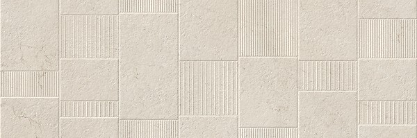 MARANTE IVORY GEO STR MATT RECT 39,8X119,8 G1