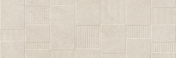 MARANTE IVORY GEO STR MATT RECT 39,8X119,8 G1