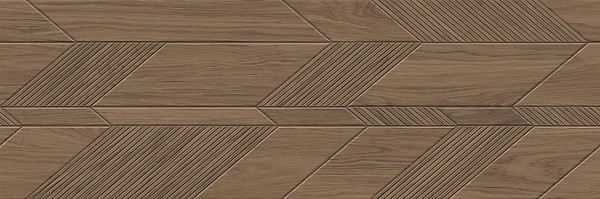 ALVINI WOOD BROWN STR MATT RECT 39,8X119,8 G1